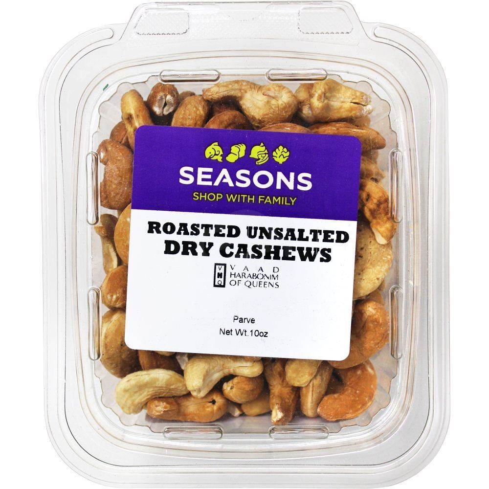 CASHEWS DRY ROASTED N/SALT