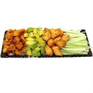 Mini Salmon Tempura Poke