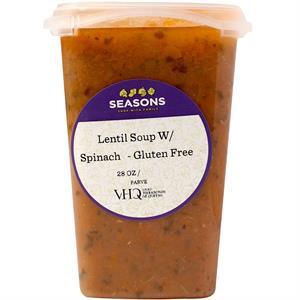 Lentil Soup W/ Spinach - Gluten Free, 28 Oz
