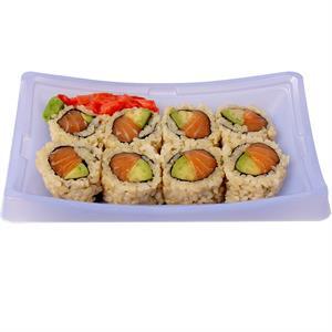 Seasons Salmon Avocado Roll Br, 1 Pc