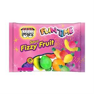 Paskesz Sour Fizzy Fruits, 4.51 Oz