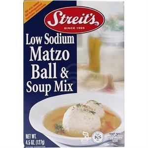 Streit's Matzo Ball & Soup Mix, Low Sodium