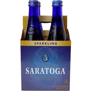 Saratoga Sparkling Water, 4 Pk