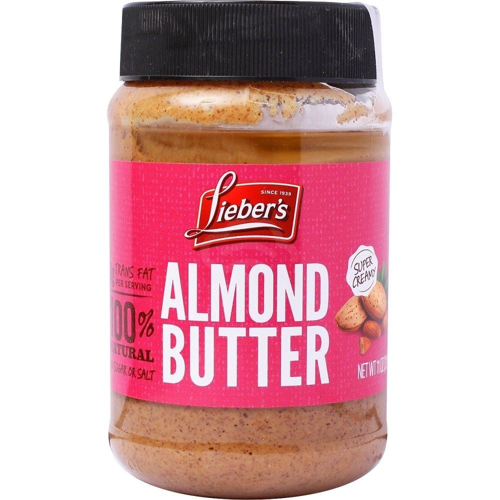 Lieber's Almond Butter Creamy, 12 Oz