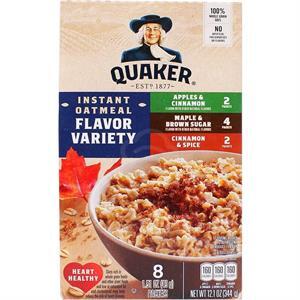 Quaker Packets Variety Instant, 12.1 Oz