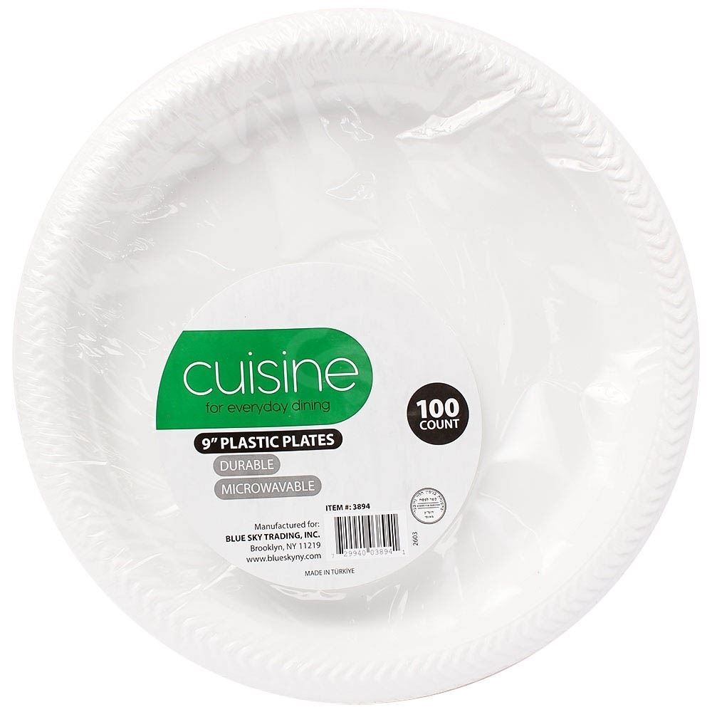 Cuisine Plastic Plates 9