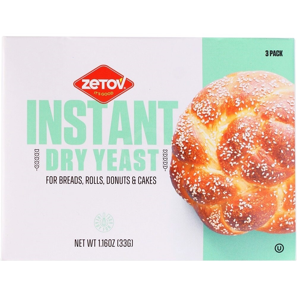 Zetov Instant Dry Yeast, 1.16 Oz