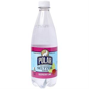 Polar Raspberry Lime Seltzer, 20 Oz