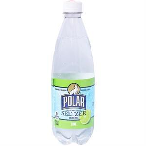 Polar Lime Seltzer, 20 Oz
