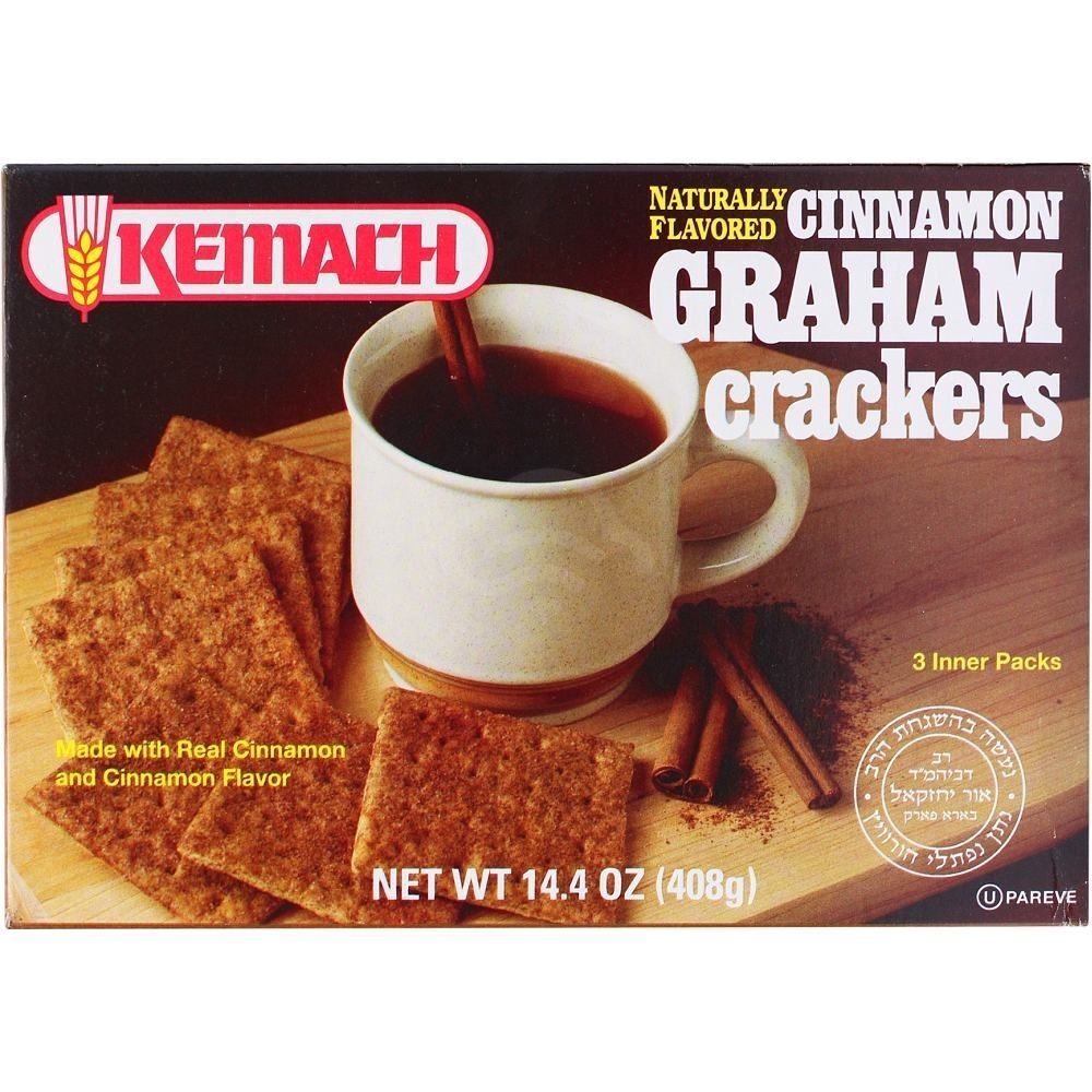Kemach Cinnamon Graham Crackers, 16 Oz
