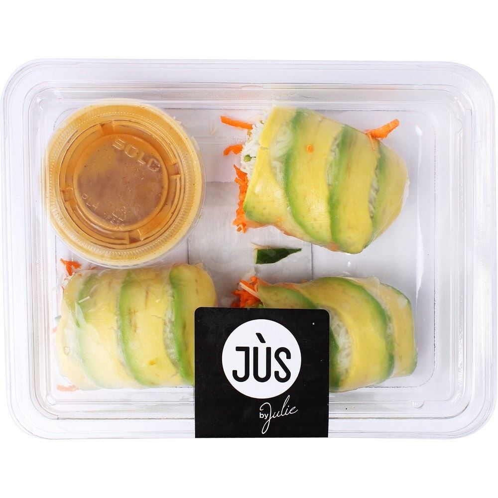 Jus By Jul Avocado Rice Wraps, 1 100%