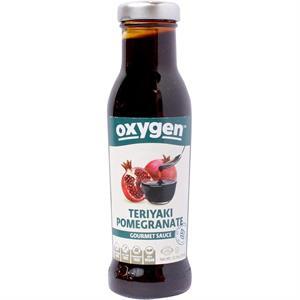 Oxygen Pomegranate And Teriyaki Sauce, 8.8 Oz