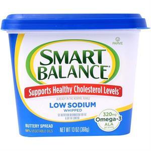 Smart Balance Dairy Free Whipped Butter Low Sodium, 13 Oz