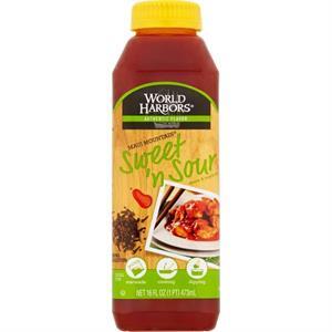 World Harbors Maui Mountain Sauce, Sweet & Sour, 16 Oz