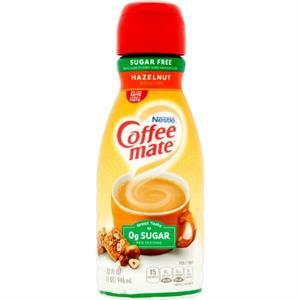 Coffee-Mate Coffee Creamer Hazelnut Sugar Free, 32 Oz