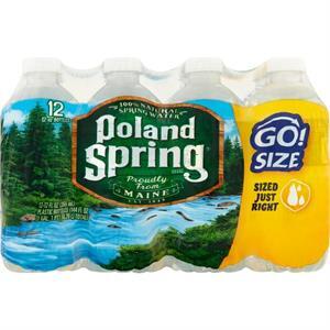 Poland Spring Water Go Size, 12 Ct