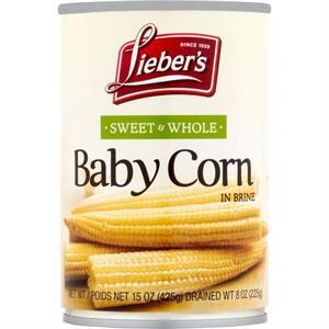 Lieber's Baby Corn, 15 Oz