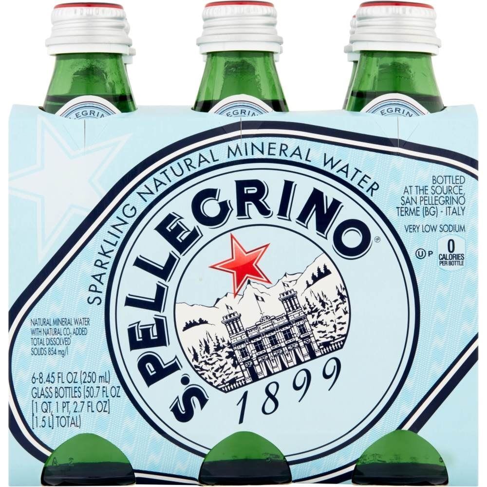 S. Pellegrino Pelegrino Sparkling Water, 6 Ct