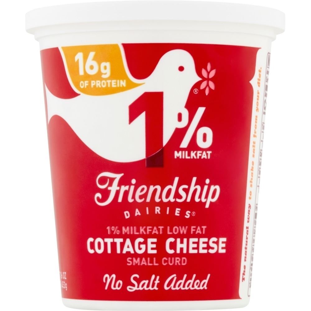 Friendship 1% Cottage Cheese All Natural, 16 Oz