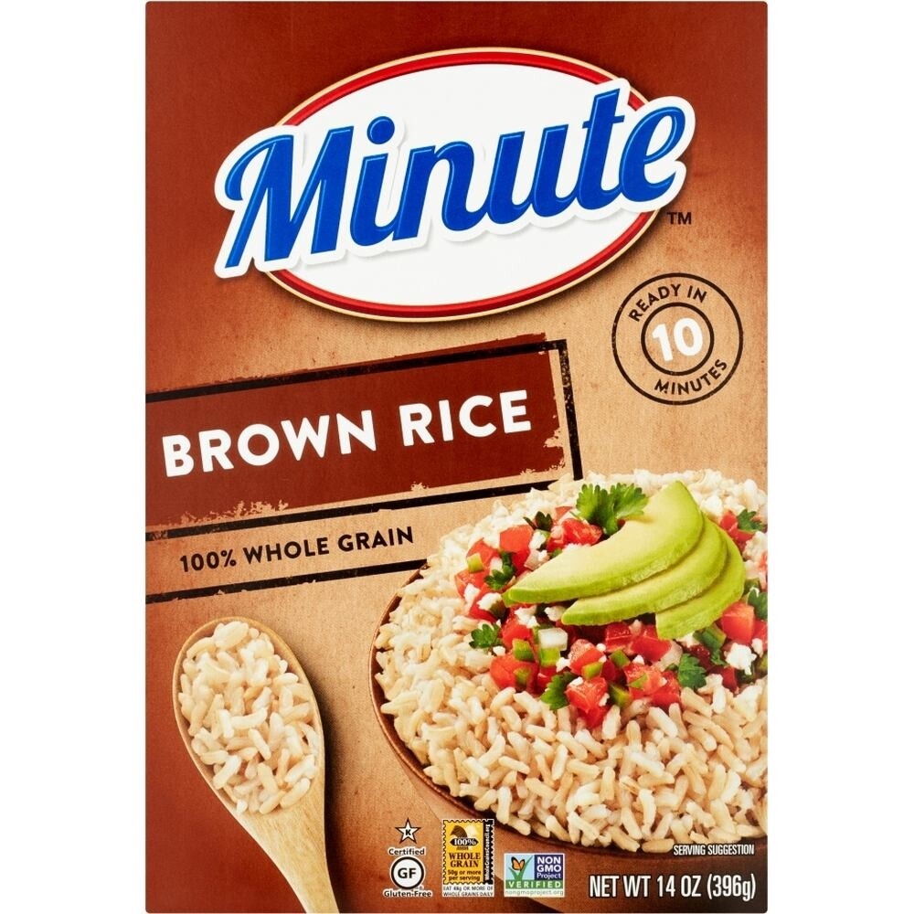Minute Brown Rice, 14 Oz