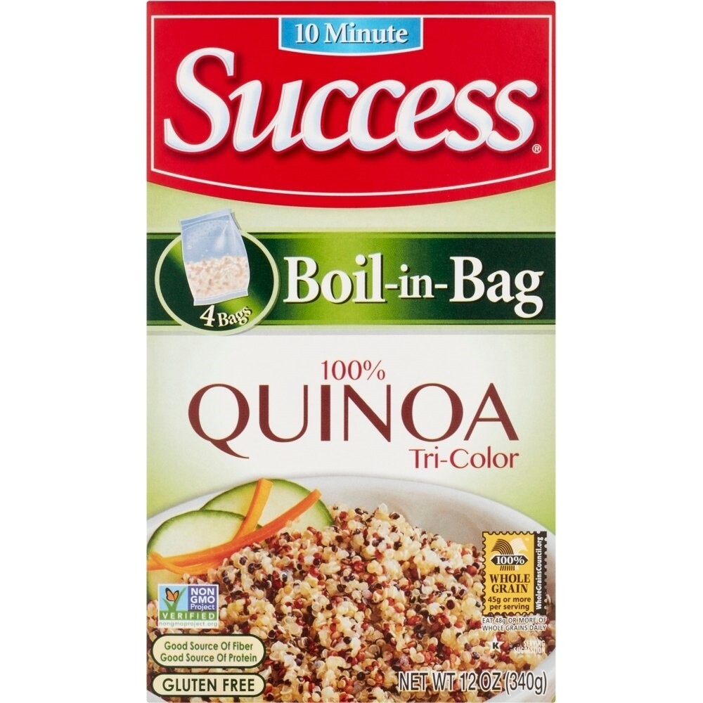 Success Quinoa Tri Color Boil N Bag, 12 Oz
