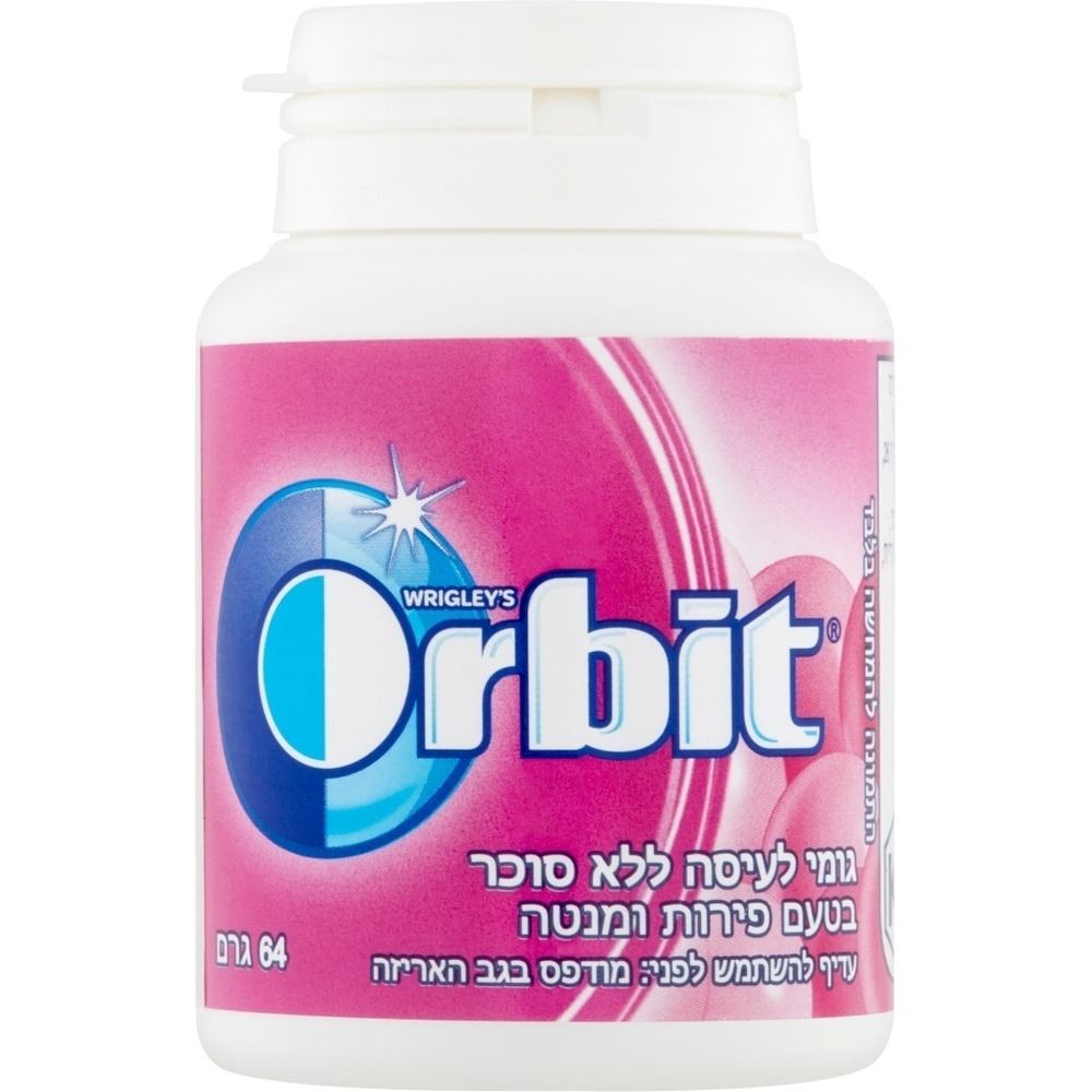 Wrigley's Orbit Gum, Bubble Mint, Jar, 46 Ct