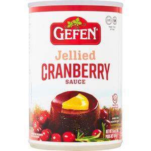 Gefen Cranberry Sauce, Jellied, 16 Oz
