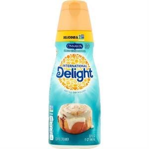 International Delight Coffee Creamer Cinnabon, 32 Oz