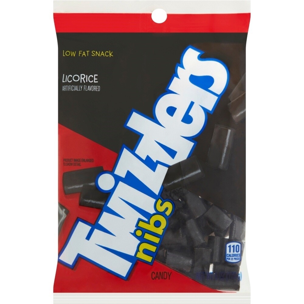 Twizzler's Nibs Licorice, 6 Oz