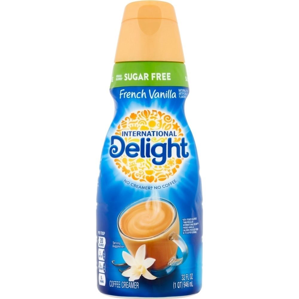 International Delight French Vanilla Creamer Sugar Free, 32 Oz