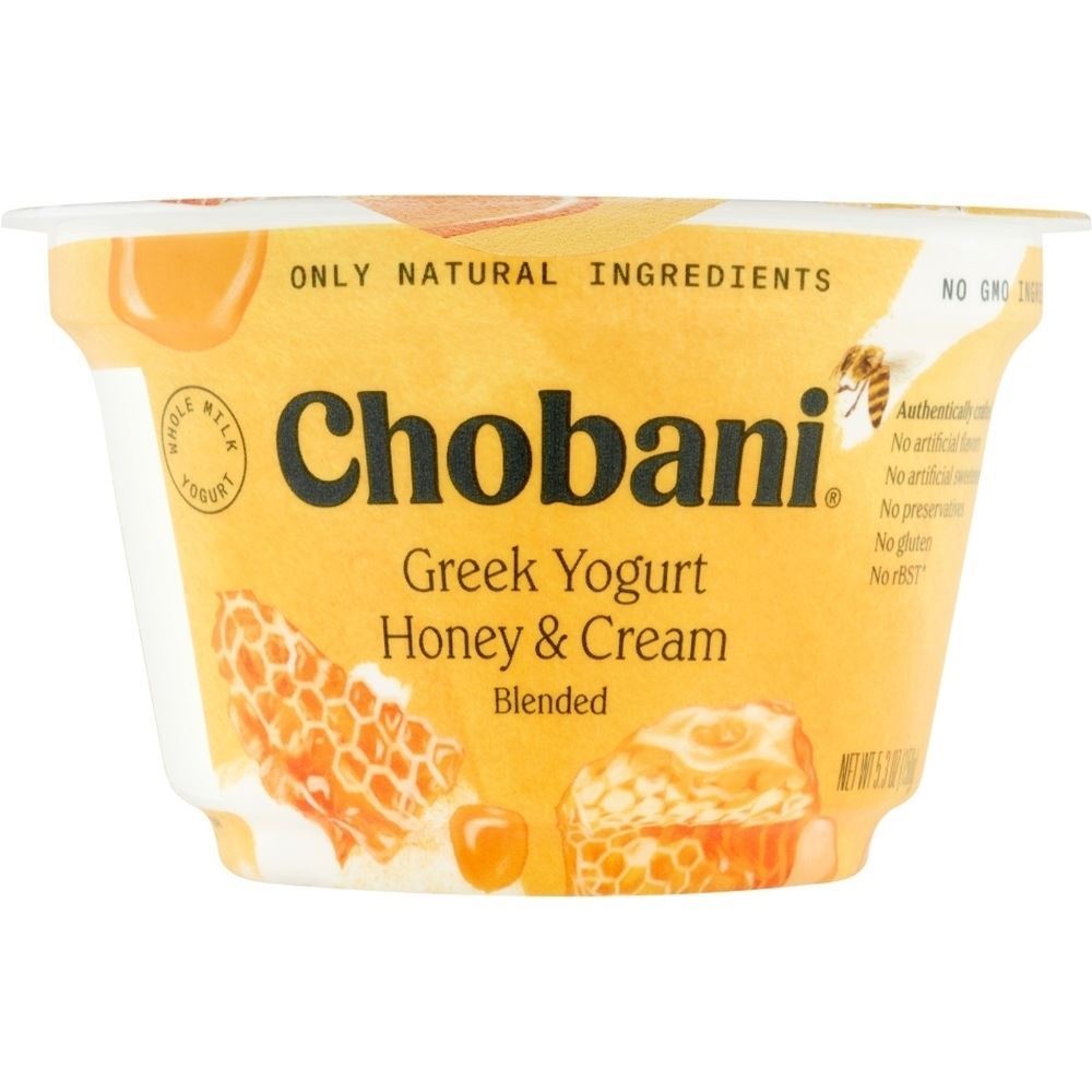 Chobani Ygrt Blend Honey 4%, 5.3 Oz