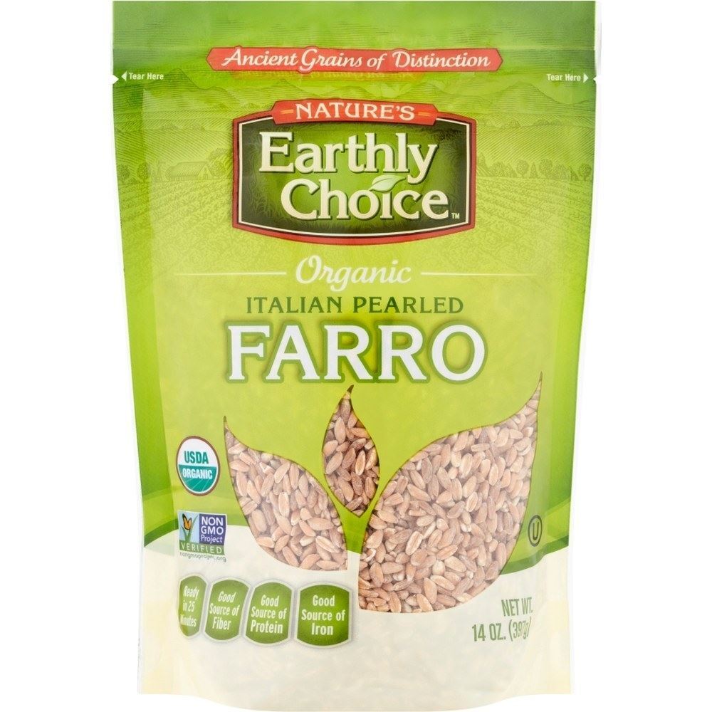 Earthly Choice Farro, Italian Pearled, 12 Oz