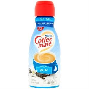 Coffee Mate Creamer French Vanilla Fat Free, 32 Oz