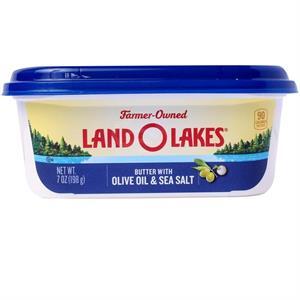 Land O Lakes Butter With Olive Oil & Sea Salt, 7 Oz