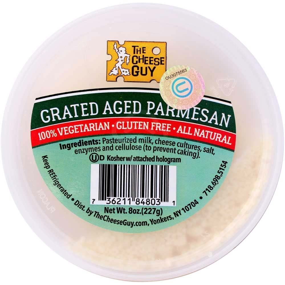 The Cheese Guy Parmesan Grated Aged, 5 Oz OU-D