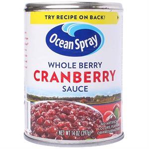 Ocean Spray Cranberry Sauce Whole, 14 Oz