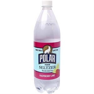 Polar Seltzer Raspberry Lime, 33.8 Oz