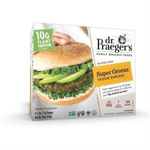 Dr Praeger's Veggie Burgers Green, 10 Oz