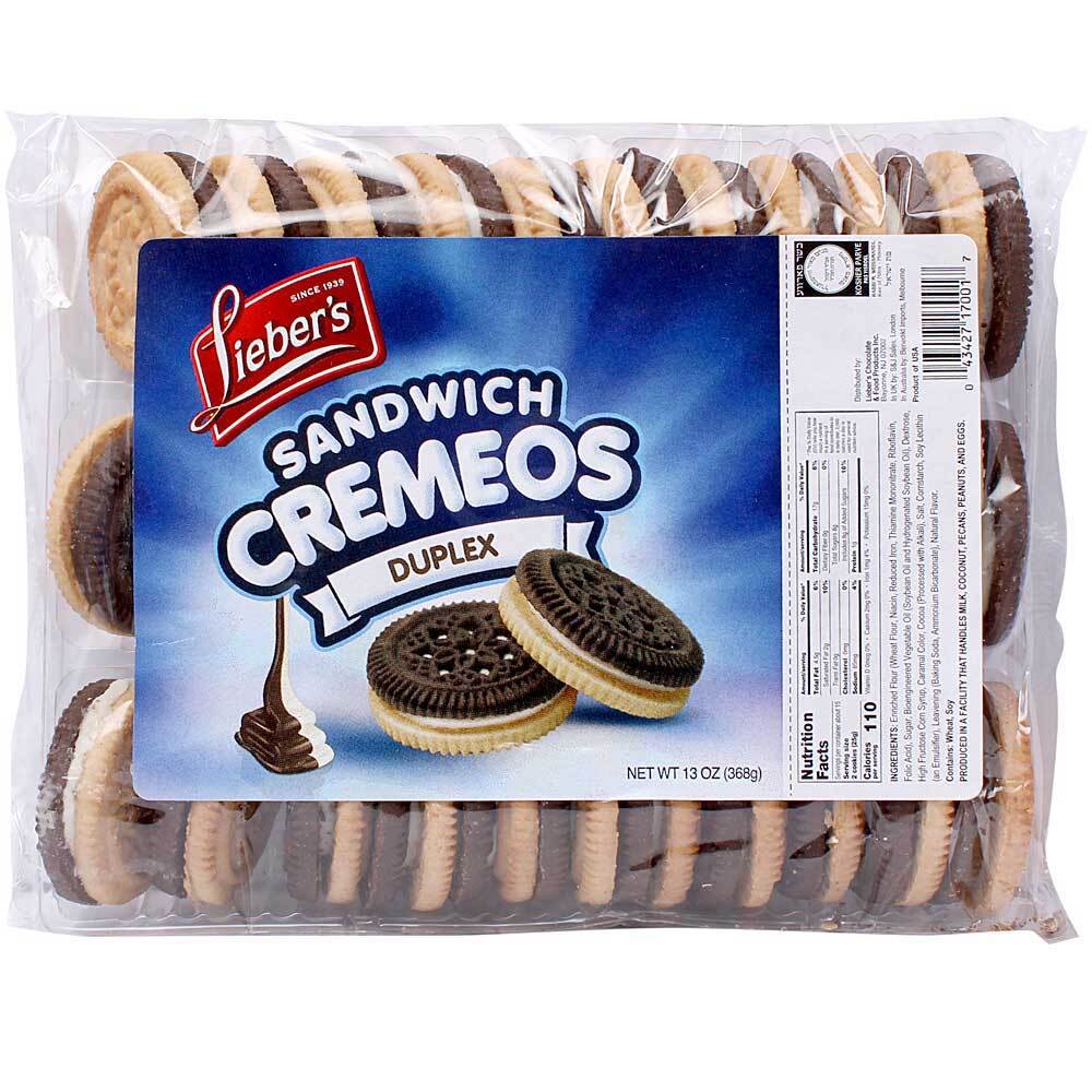 Gomez15 20g ゴメス15 TRINIDAD Lieber's Duplex Cremes, Sandwich Cookies, 13 Oz