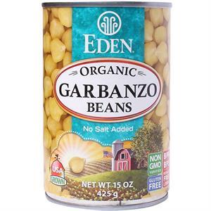 Eden Garbanzo Beans Organic, 15 Oz