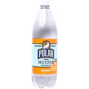 Polar Seltzer Mandarin, 33.8 Oz