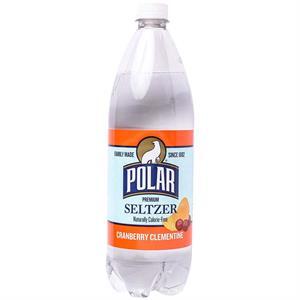 Polar Seltzer Cranberry Clementine, 33.8 Oz