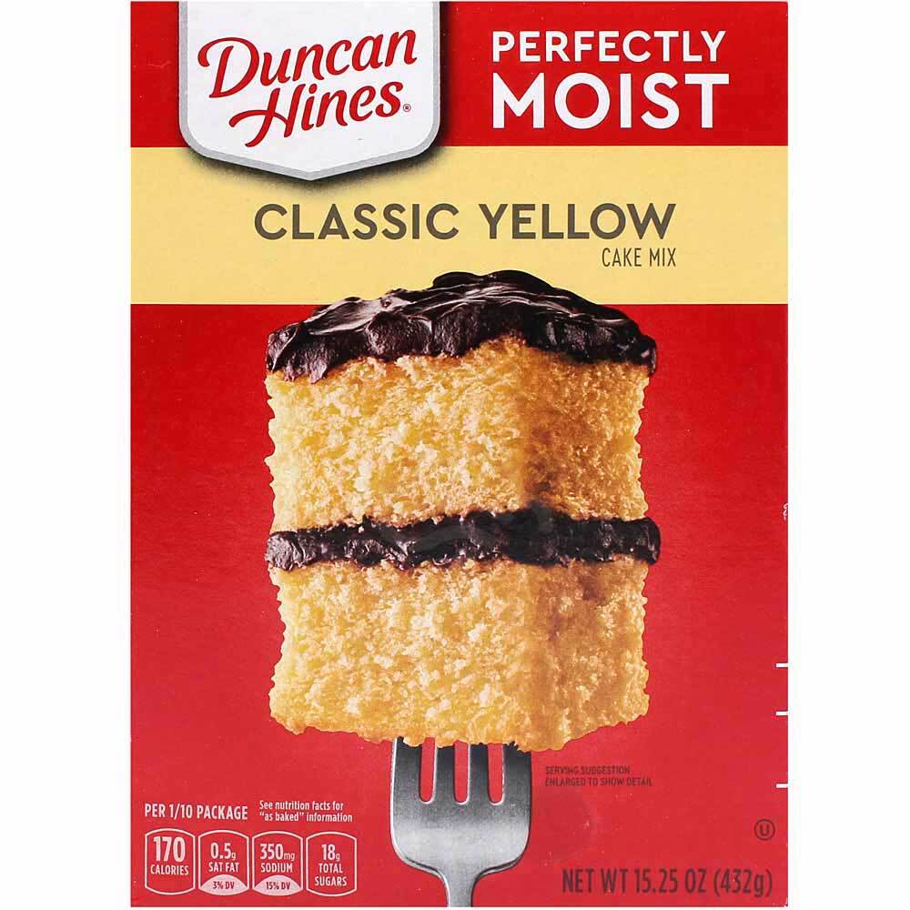 Duncan Hines Cake Mix, Yellow, 15.25 Oz