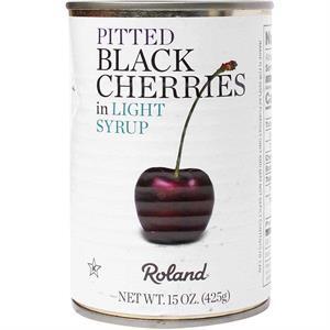 Roland Black Cherries, Pitted, In Light Syrup, 15 Oz
