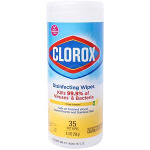 Clorox Disinfecting Wipes Citrus Blend Container, 35 Wipes