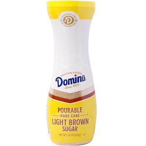 Domino Light Brown Sugar, Easy Pour, 10 Oz