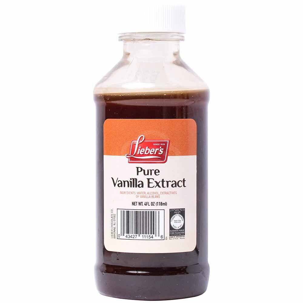 Lieber's Vanilla Extract Pure, 4 Oz