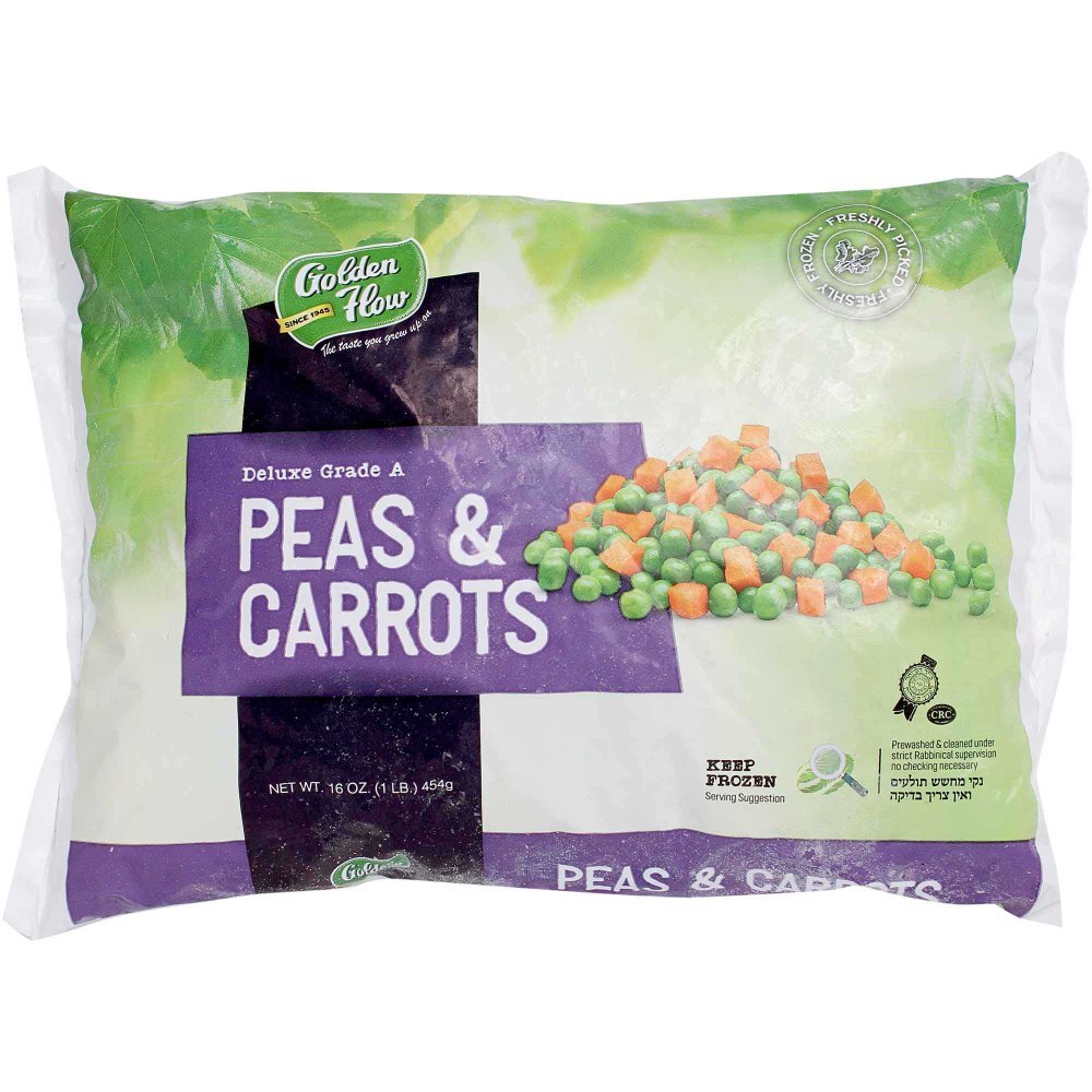 Golden Flow Peas & Carrots, 16 Oz