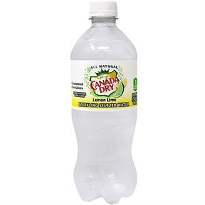 Canada Dry Lem/Lime Seltzer, 20 Oz