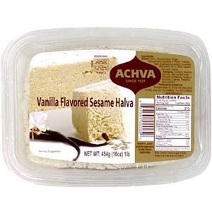Achva Halva, Vanilla Sesame, 1 Lb